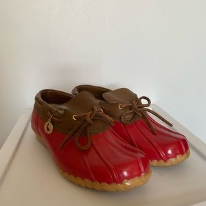 Sporto rain shoes size 6 VINTAGE